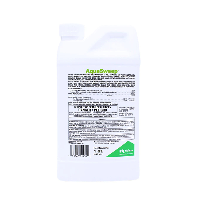 Aquasweep Herbicide 32 oz Bottle